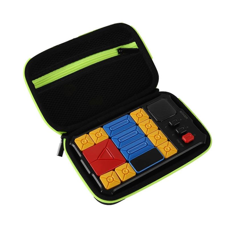 Lightweight Puzzle Toy Organizers Storage Box Case With Reinforced Edges And Compartments For Easy Item Identification  Yellow