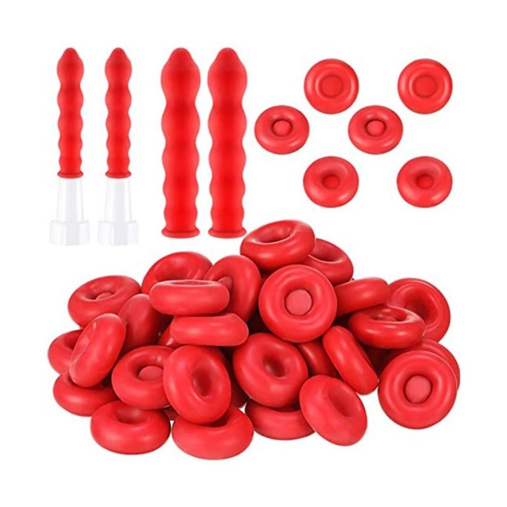 10/20pcs Dustproof Design Sealing Caps Silicone Material Caulking Nozzle Caps  Adhesives Sealers