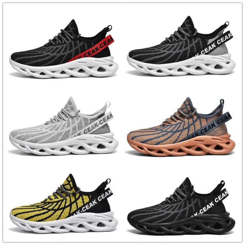 Mesh Shoes Large Size 49 50 Fly Woven Mesh Sneakers Light Sole Running Shoes Trendy Men'S Shoes
