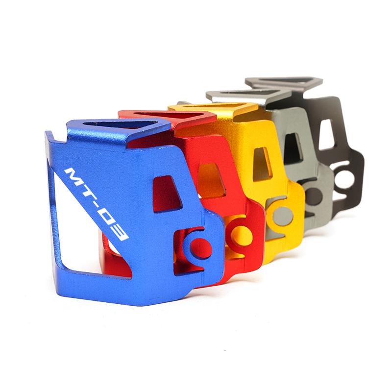 For Yamaha MT03 MT-03 MT 03 2015- Motorcycle Accessories Motorbike Rear Fluid Reservoir Guard Cover Protector