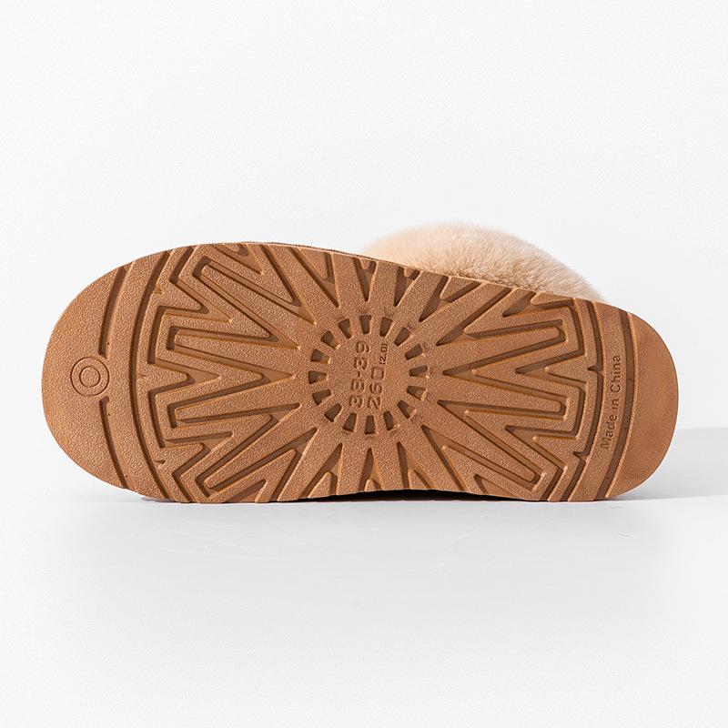 Cotton Slippers Root Bag Autumn and Winter Indoor Home Dormitory Thickened Plush Warm and Wear-resistant Couple Shoes