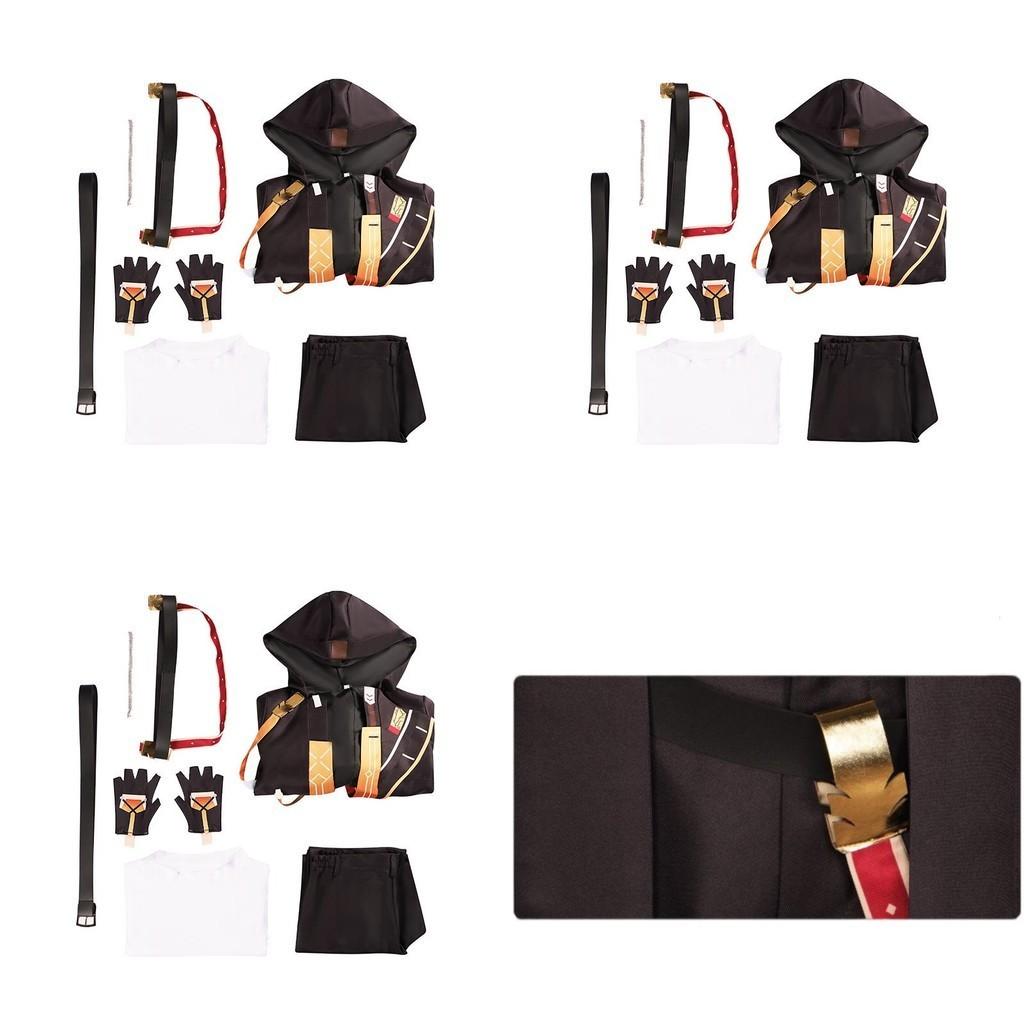 High Quality Polyester Fabric Cosmic Railway Male Protagonist Cosplay Outfit