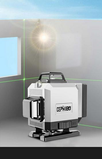 High Precision 12-Line Outdoor Laser Level with Infrared Fine Line and Automatic Adjustment