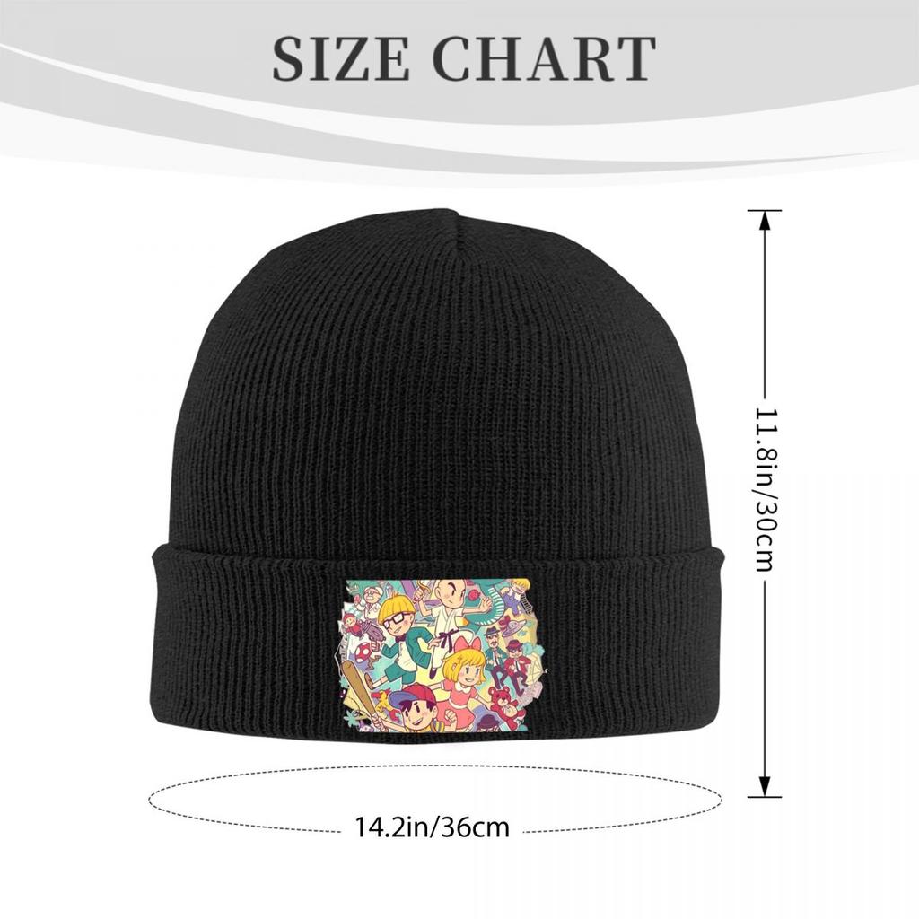 Earthbound Classic Warm Knitted Cap Winter Knit Bonnet Hat Skullies Beanies Hip Hop Caps for Unisex