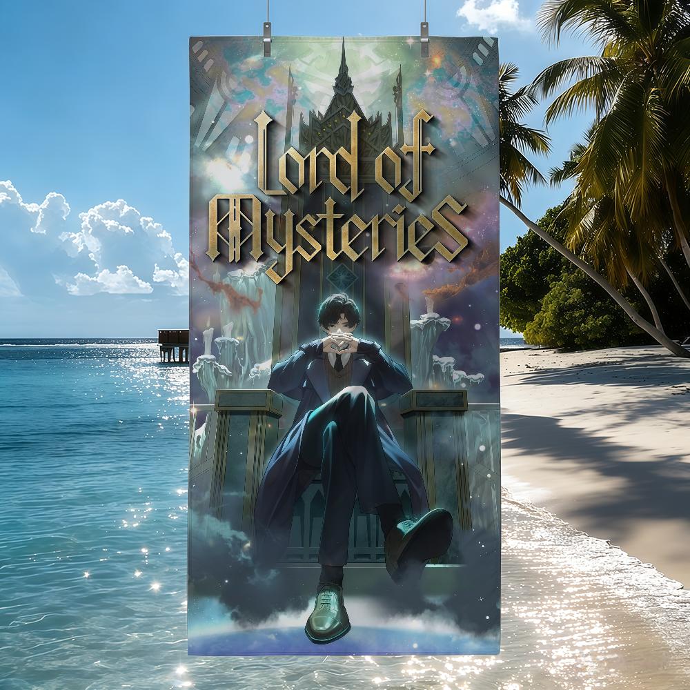 Literature Lord of Mysteries Towel Beach Shower Bath Travel Lightweight Skin Friendly for Pool Camping Cruise Summer