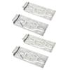 4Pcs Air Conditioner Internal Unit Thickened Hanging Board Plate Bracket for Wall-Mounted Internal Unit Repair Parts