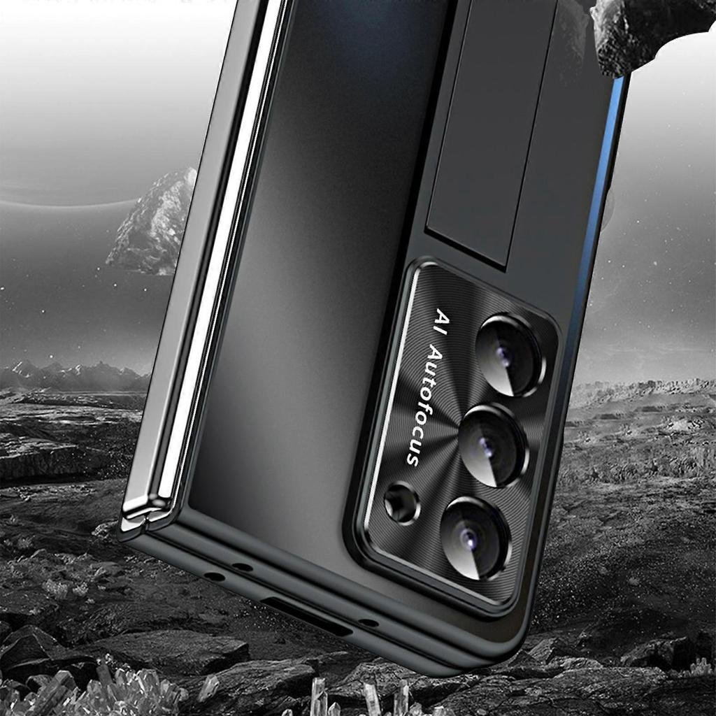 Z Fold 6 Case Built-in Front Screen Protector + Kickstand Luxury Drop Resistance Protection Case for Galaxy Z fold 6 2024