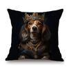 Lovely Cute Animal Head Bear Dog Panda Racoon Koala Zebra Cosplay Garments Show Cotton Linen Pillow Cover Kids Room Cushion Case