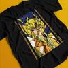 Saint Seiya Virgo Shaka Gold Saint Graphic Tshirt Unisex Anime Streetwear Casual Cotton Oversized Oneck Tee