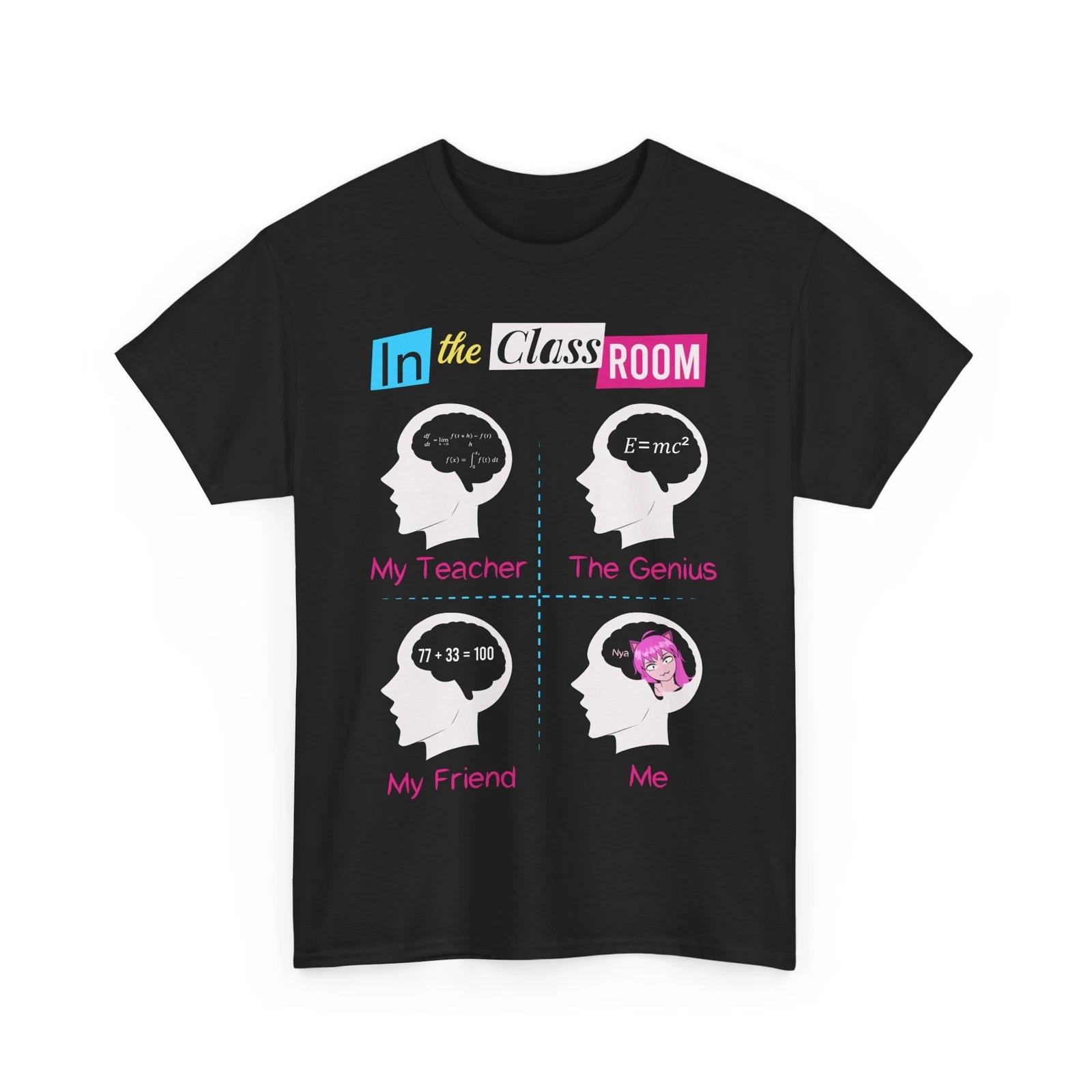 

In the Class Room Anime Shirt | Cool Anime Graphic Tee | Otaku Fashion M