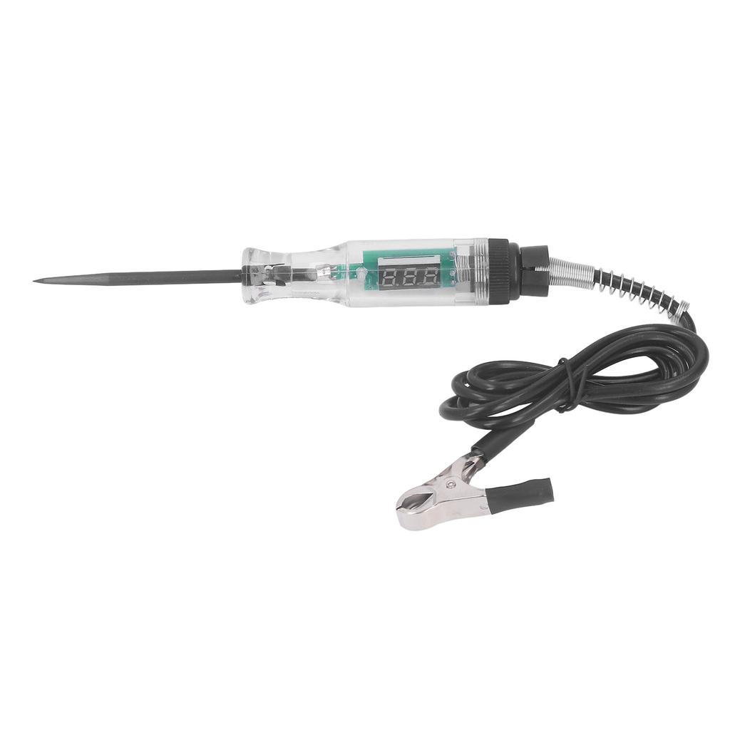Automotive Test Pen LED Circuit Tester Digital Display Electric Tester for Voltage Current