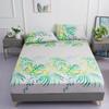 Deep Pocket Fitted Sheet Set King Queen Double Full Size Bohemian Floral Bed Linen Set 27cm Deep