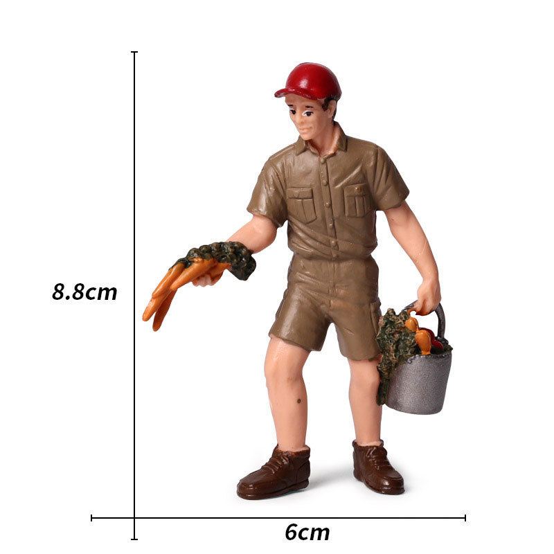 Model Doll Professional Toys Simulate Farm Pasture Decoration Plastic Material