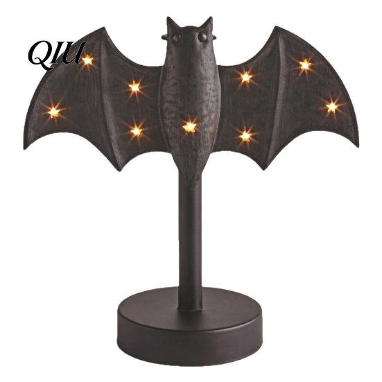 Witch Lantern Decoration Halloween Gothic Lantern, Resin Tabletop Decor with Warm Glow, Spooky Centerpiece Decorative for Shelf Desk
