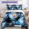 Manchester City Bedding Set Breathable Duvet Cover With Pillowcases Home Decoration Birthday Gift