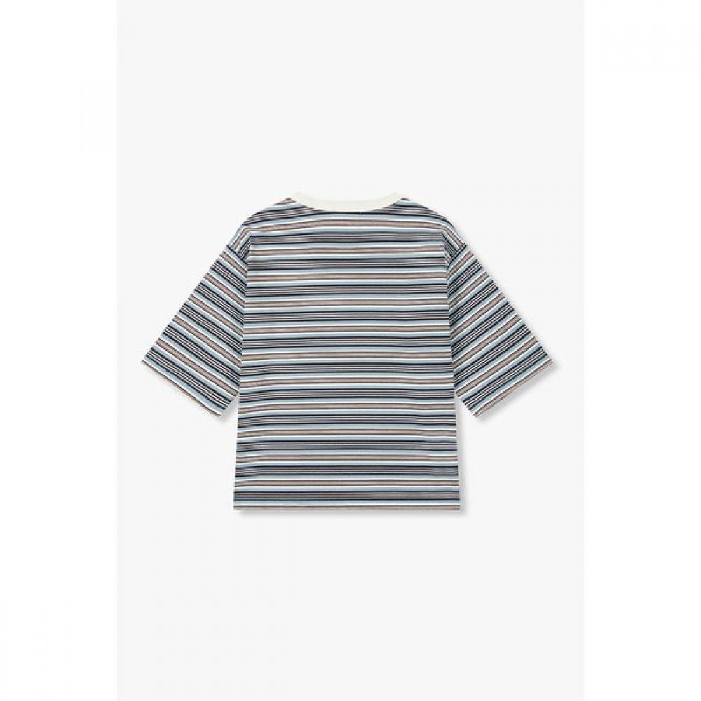 STudio Tomboy STripe ShorT Sleeve T shirT 9176322976ar
