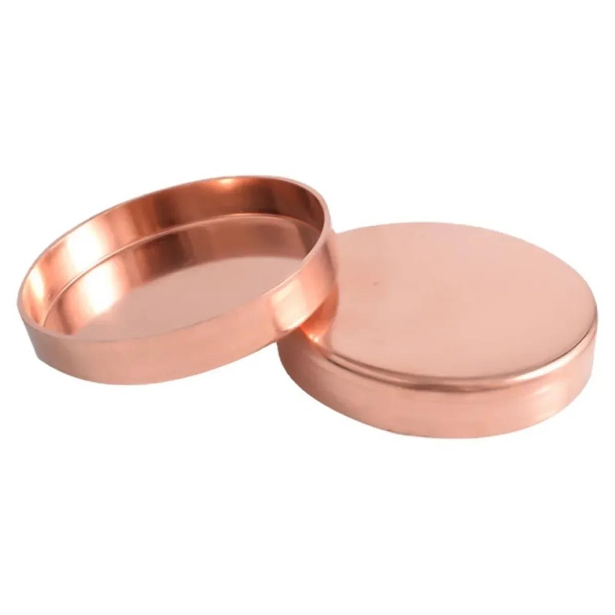 

1/4 3/8 1/2 1 -3.5 15 16 19 22 25-89mm ID End Cap Pure Copper End Feed Solder Cup Stopper Plumbing Fitting Air Conditioner (Copper,9.52mmx0.6mm 10pcs) мідний