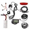 Sada pro konverzi ovladače elektrického kola 25A ovladač GD01 LCD panel Světlomet Zadní světlo Sada pro