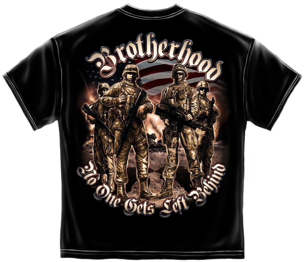 

BROTHERHOOD… NO ONE GETS LEFT BEHIND- T-Shirt 4XL