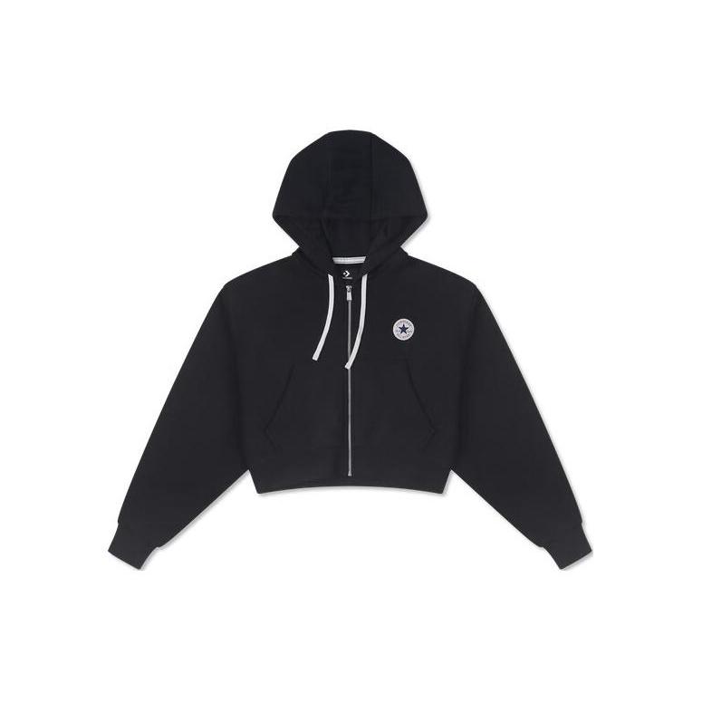 (WMNS) Converse Retro Chuck Hoodie Asia Sizing  Black  Women s 10026150-A01 S