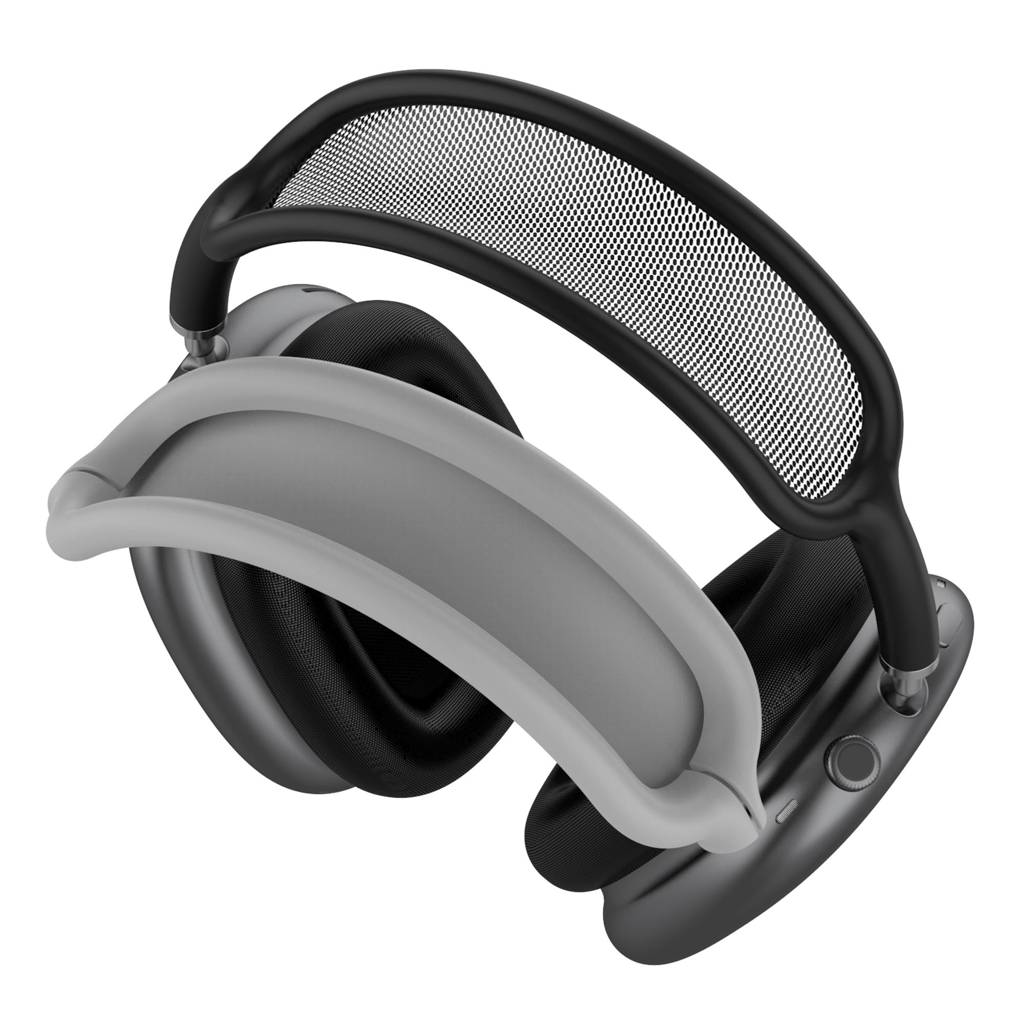 

Силіконовий чохол-накладка на наголів я для AirPods Max 2 М які захисні подушечки для наголів я Grey