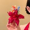 Bohemian Flower Hair Stick Simulation Flower Bride Hair Accessories Thai Hair Fork  Bridesmaid