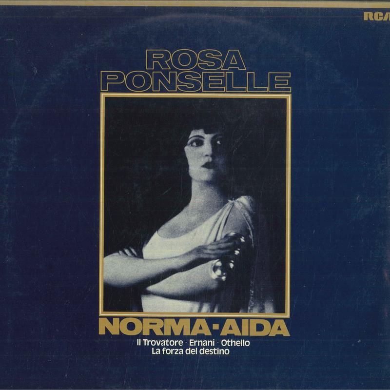 

LP Record ROSA PONSELLE Norma Aida PVM19047 RCA INTERNATIO Germany Classical Used