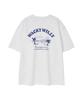 WACKY WILLY Beach Graphic Vacation Short Sleeve T-Shirt White