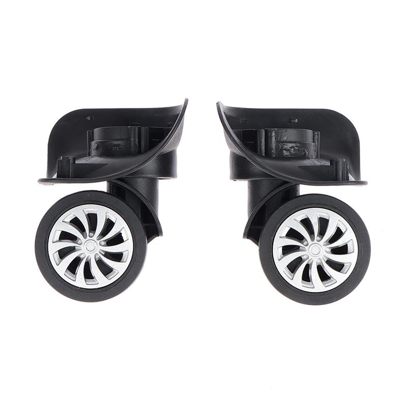 4Pcs Mala Bagagem Universal 360 Graus Rodas Giratórias Carrinho Roda Ferramentas