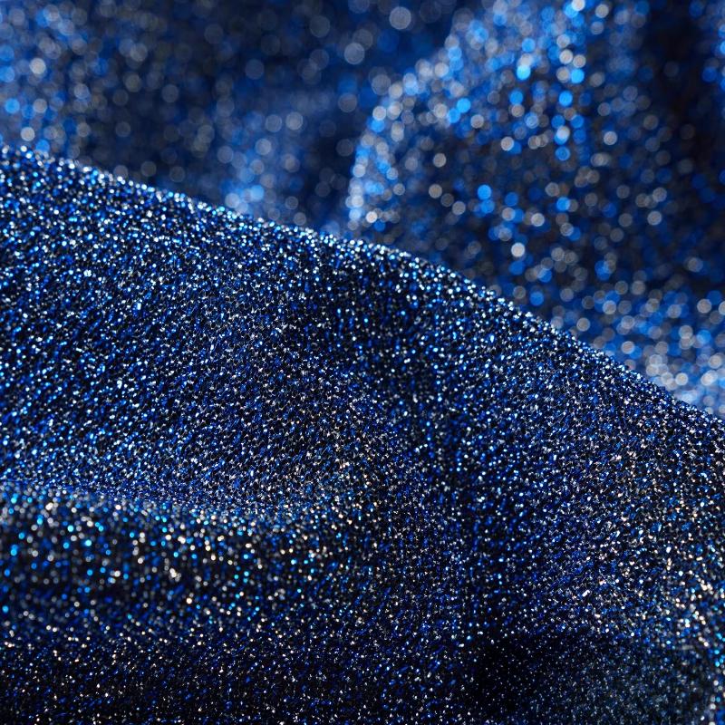 Oboustranná třpytivá hvězdná sametová látka Jasně hedvábná třpytivá sametová látka Nenatahovací pro DIY šití šatů Cheongsam