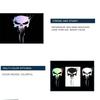 NEW Universal Car Motorbike Decoration Skull Sticker Reflective Decal Motorcycle Stickers Waterproof Sun Protection Accessories