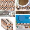 Bathroom Safety Floor Stickers 6PCS PVC Slip Proof Adhesive Wall Decals For Shower Floor Tiles Kitchen Sink Installation