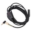 Headphone Extension Cable 3.5mm Sound Stereo Extender Cord Nylon Wire with Volume Control for Earphones