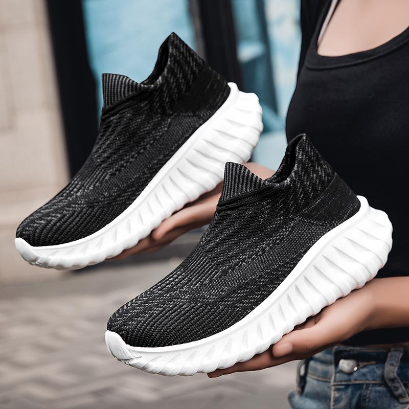 Shoes Men 2025 New Trend Men's Sneakers Breathable Fashion Running Shoes Unisex Socks Shoes Man Light Casual Sports Designer