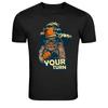 Monkey In Top Hat Vintage Pointing Graphic T-Shirt