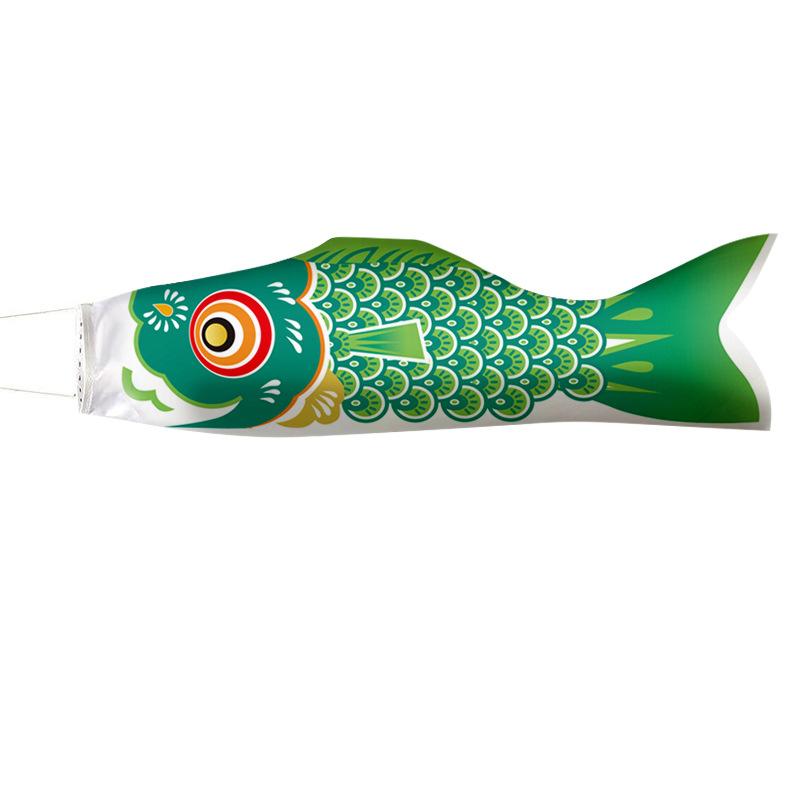 40/70/94cm Japanese Carp Flag Windsock Hanging Fish Flag Kite Colorful Wind Socks Home Garden Decoration