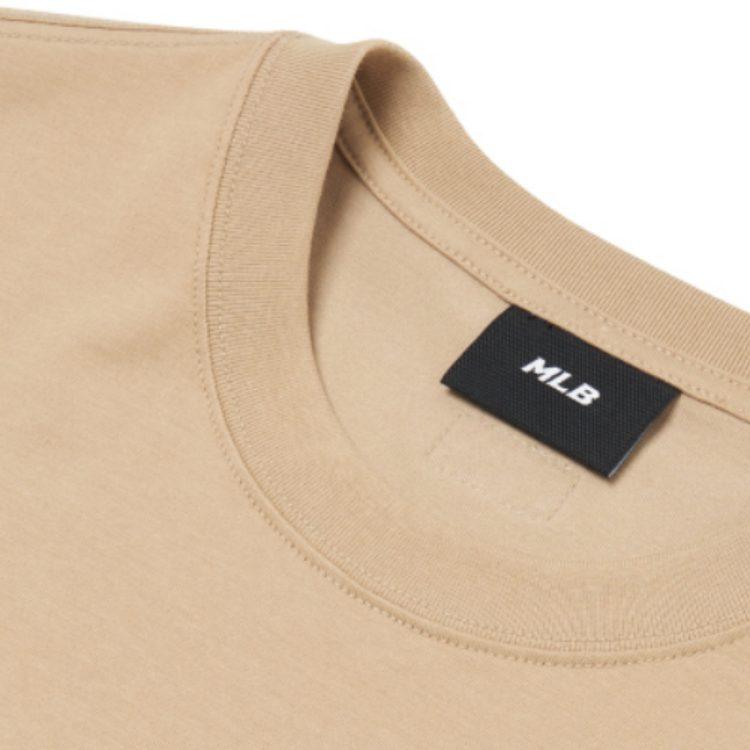 MLB T-shirt Unisex Collezione Orso Corrucciato Beige 3ATSC1023-50BGD