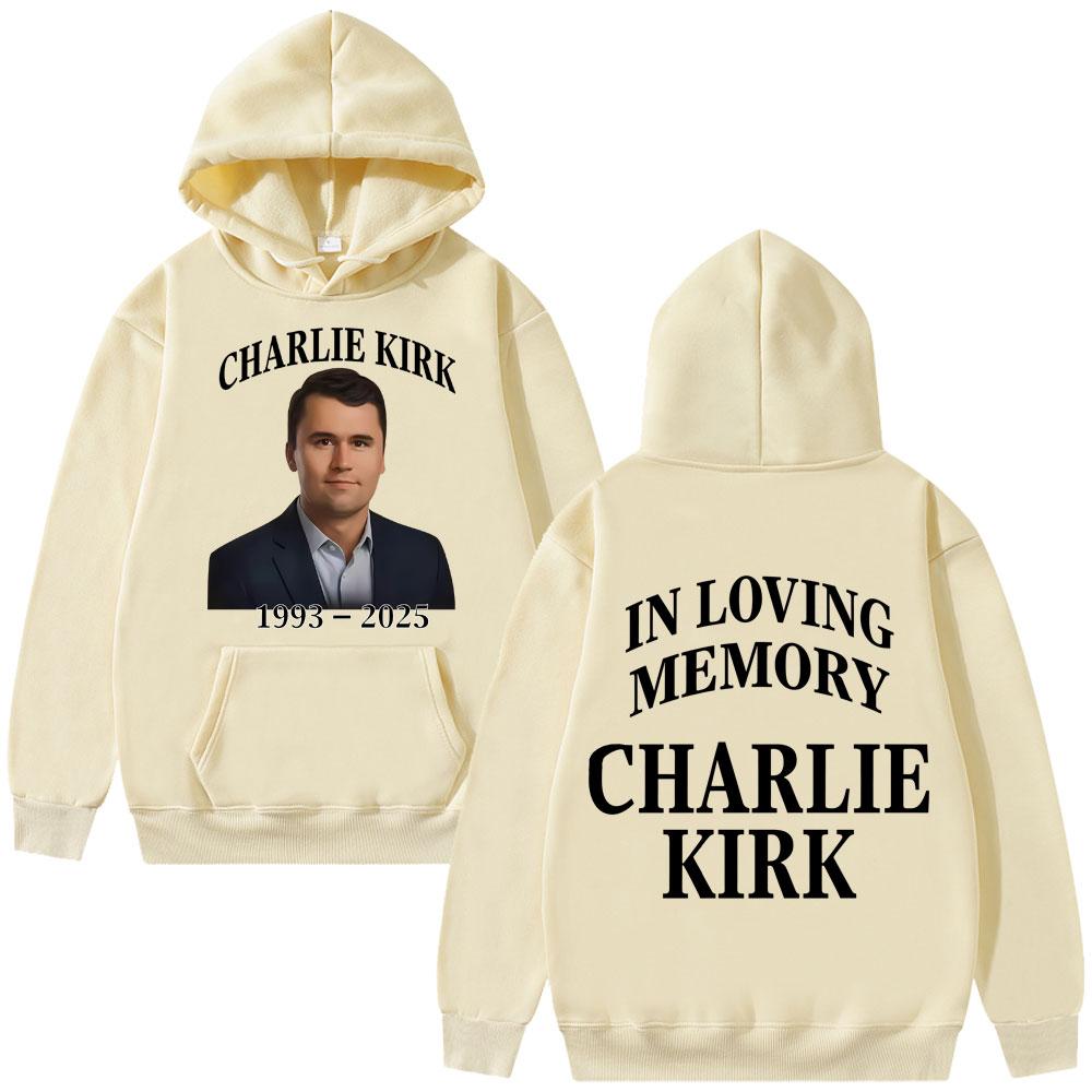 In Liebevoller Erinnerung Charlie Kirk Freedom Hoodie Herren Damen Tribut Gedenken Amerikanischer Held Sweatshirt Patriotischer Aktivismus