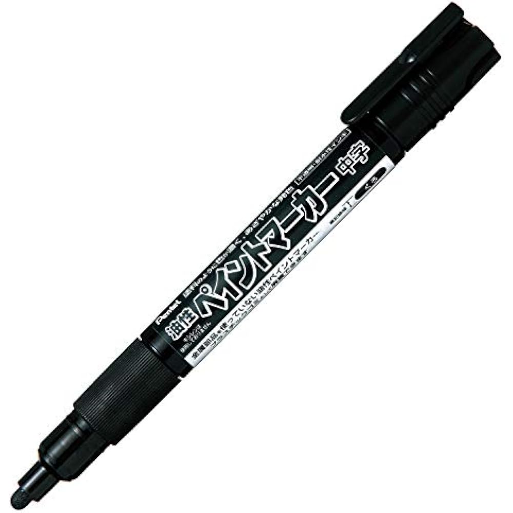Pentel MMP20-A Permanent Marker Paint Marker Medium Black