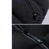 Men's Stand-up Collar Down Jacket Short Winter Thick Warm Cotton Jacket Men's Casual Top Chest Label Solid Color All-match Zipper Coat