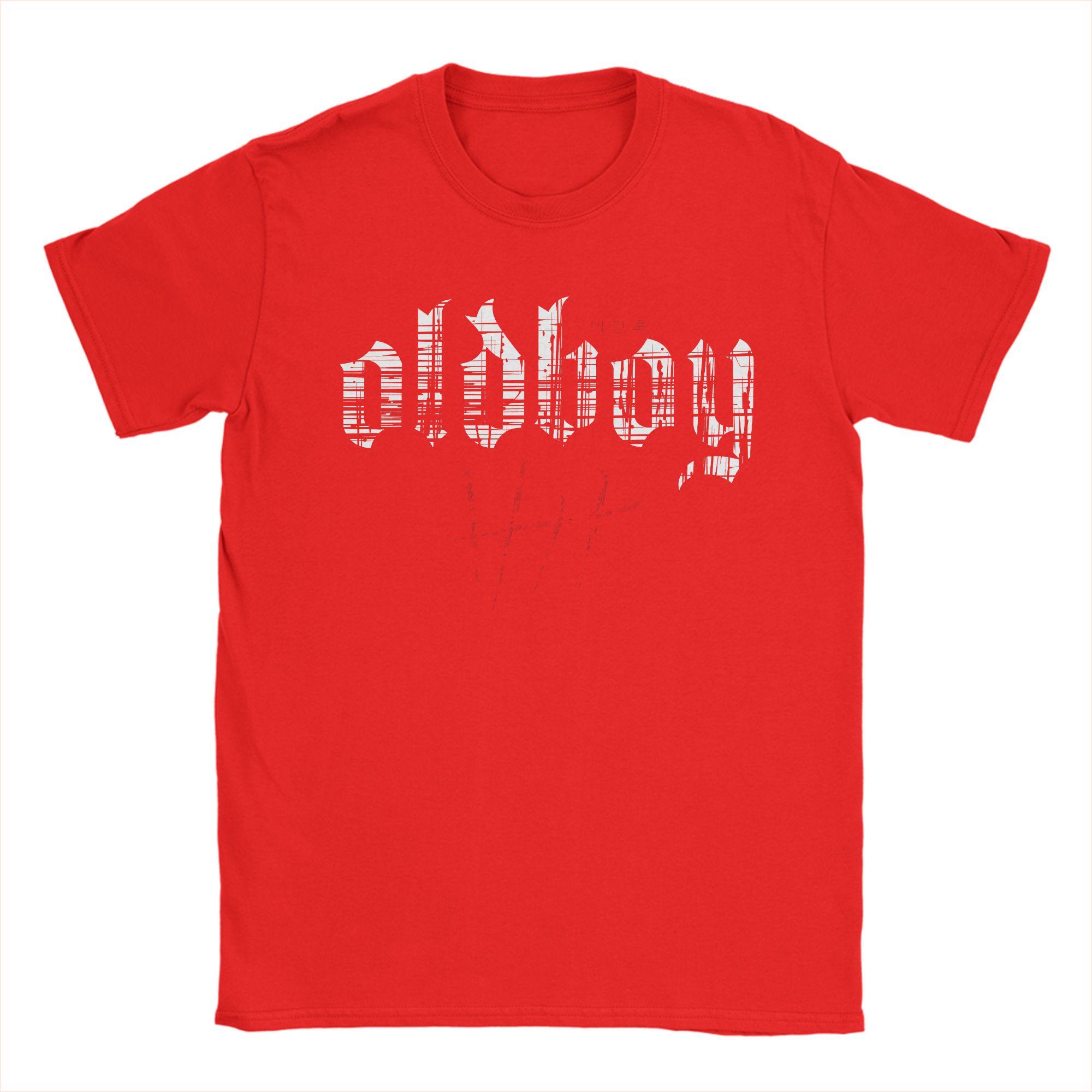 

Oldboy Movie T Shirt Men 100 Cotton Funny TShirts Round Collar Tees Short Sleeve Tops 6XL S