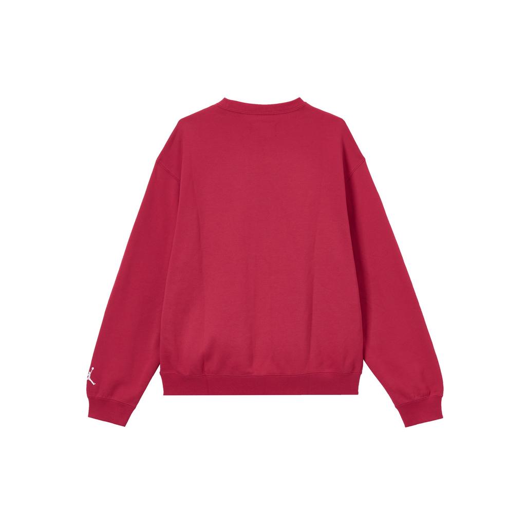 Jordan Casual Alphabet Numeric Crew Neck Long Sleeve Sweatshirt Men Tops Magenta DR6421-614