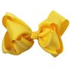 Bow Hairpin Safety Alloy Hair Clip with Burr-Free Metal Spring Double-Layer Threaded Webbing Bow Kids Non-Slip Hair Accessory