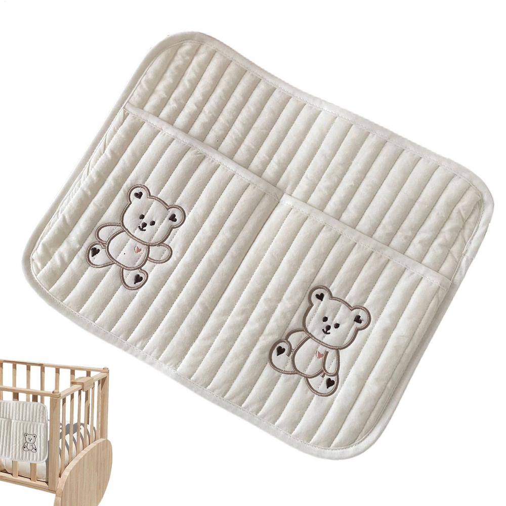 Baby Bag Organizer Multi-pocket Bed Storage Pouch Bedside Pocket Hangable Diaper Storage Organizer Crib Organizer For Bedside