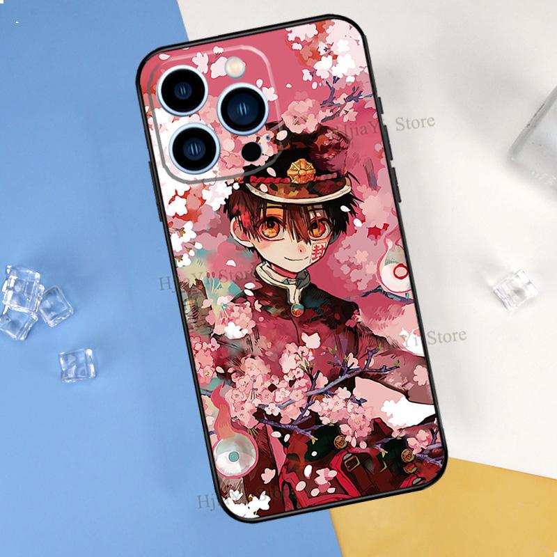 Hanako Kun Toilet Bound Phone Case For iPhone 13 12 11 Pro Max Mini SE 2020 X XR XS Max 7 8 Plus Cover Coque