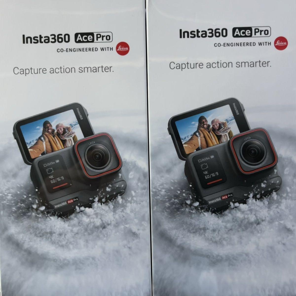 

Спортивна камера Insta360 Ace Pro AI для мотоцикла та катання на лижах