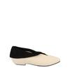 Adal Suede Flats White