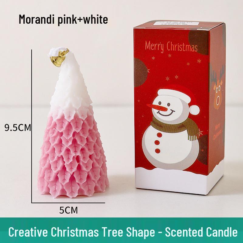 Festive Christmas Tree Scented Candle Ornament - Perfect Holiday Gift & Home Decoration