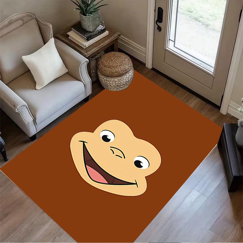 Bluiey Adventure Time Carpet Perfect for Dormitory Game Room Dining Room Foyer Antislip Carpet Office home decor Best for Christmas