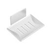 Alloy Soap Holder Bathroom Soap Dish With Drain Water Wall Mounted Soap Box Bathroom Accessories Soap paper washing hand